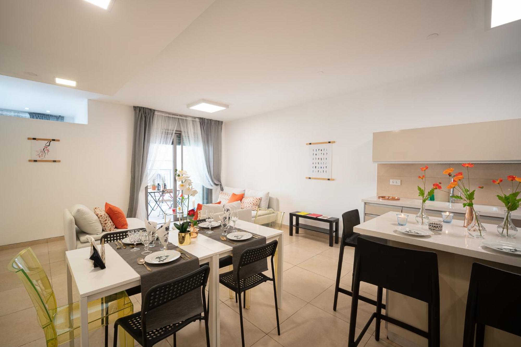 Harav Kuk Modern Apartment By Nimizz Baitulmaqdis Luaran gambar